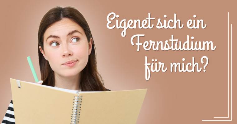 Entscheidung für ein Fernstudium
